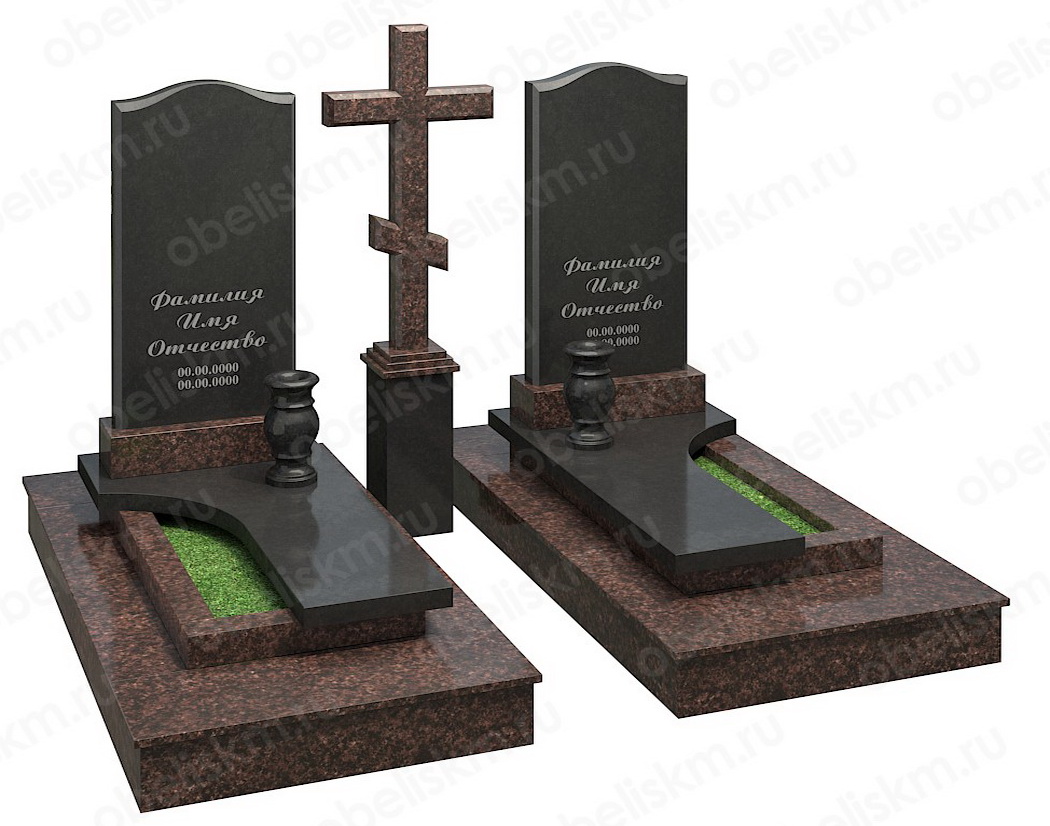 Надгробие для двоих родителей