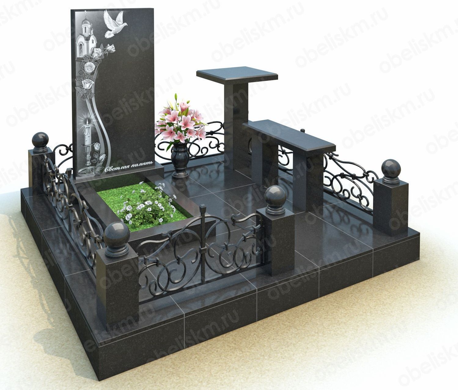 Как выбрать памятник сыну на могилу: общие параметры и внешний вид