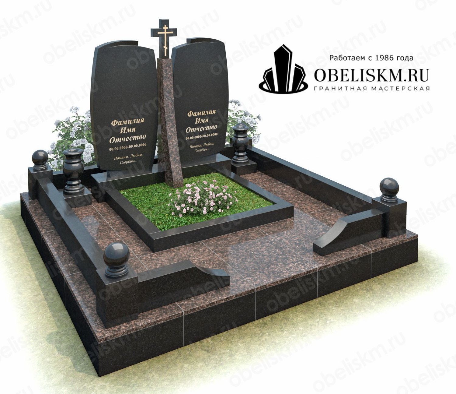 Эксклюзивные надгробные памятники: выбираем уникальное надгробие
